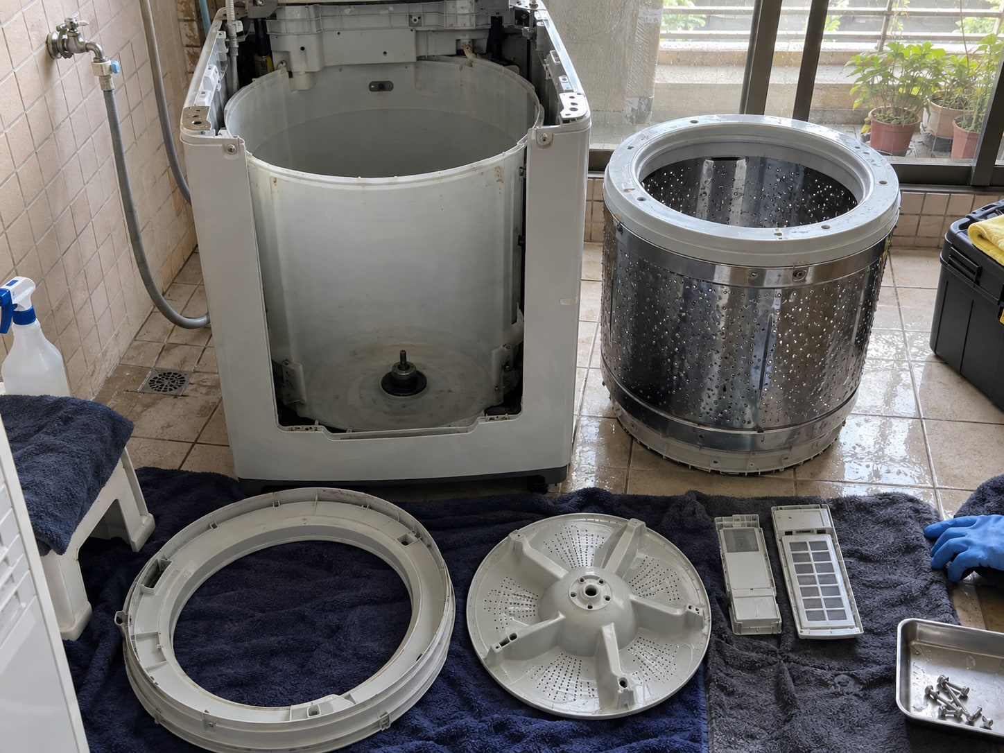 新北新莊洗衣機清洗